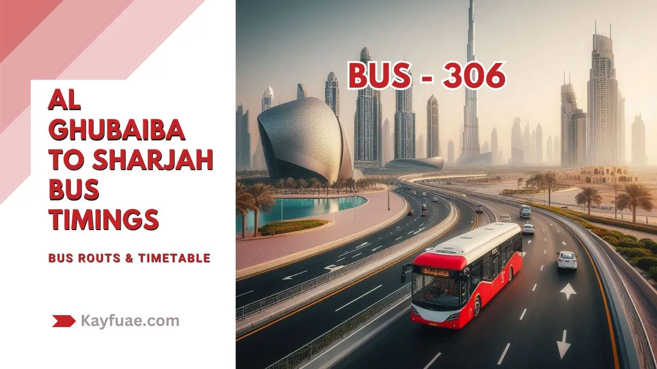 Al Ghubaiba to Sharjah Bus Timings