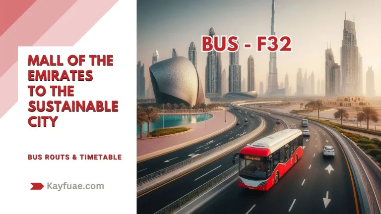 F32 Bus Timetable