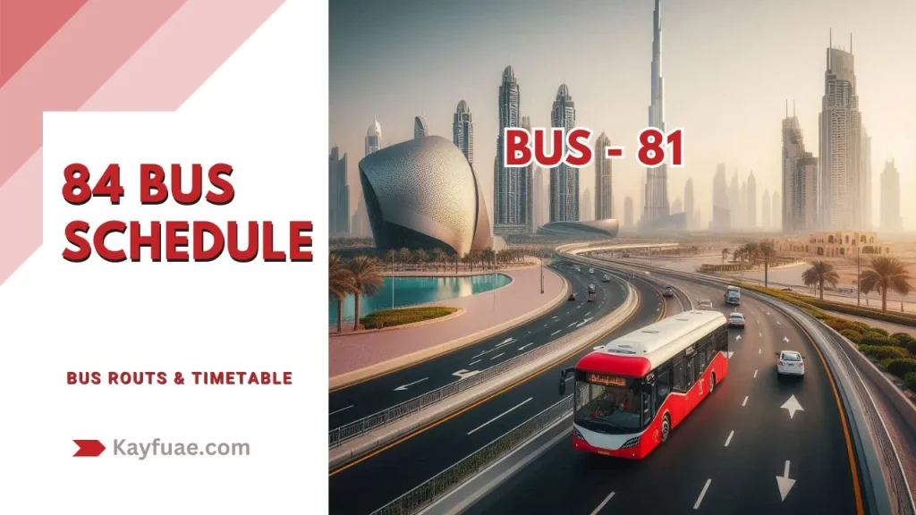 84 Bus Schedule
