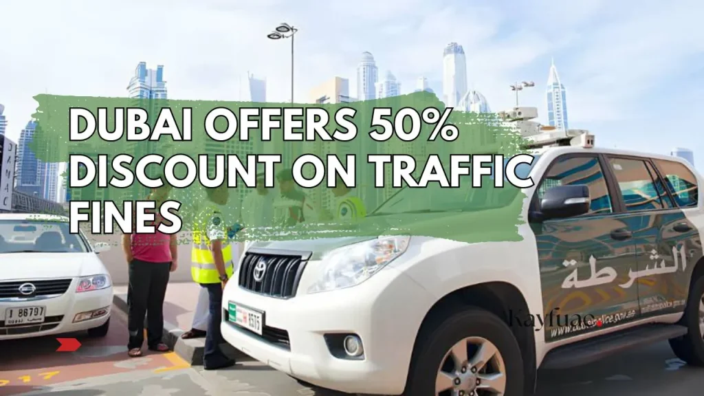 Dubai traffic fine discount