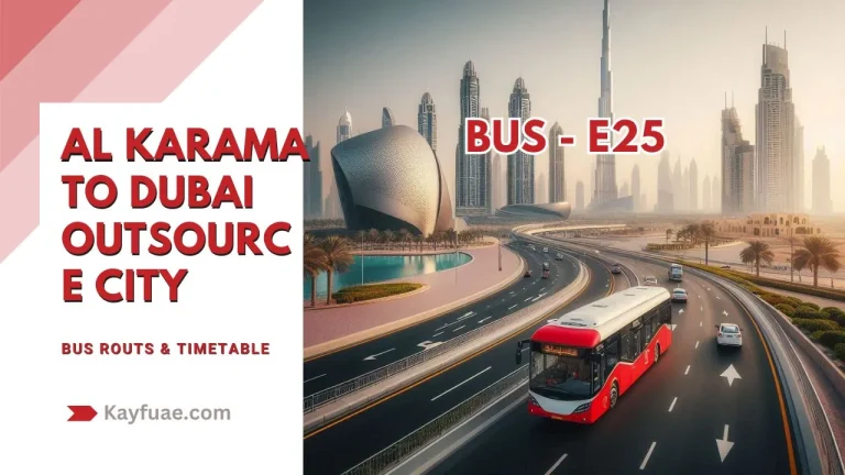 X25 Bus Timetable