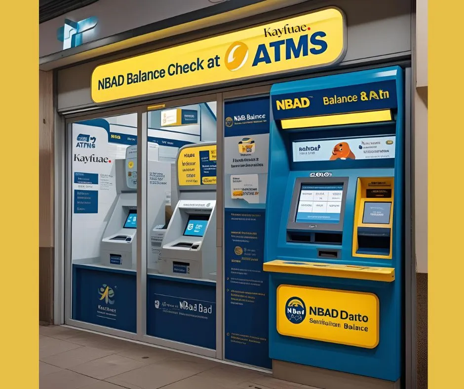 nbad prepaid card inquiry via ATM