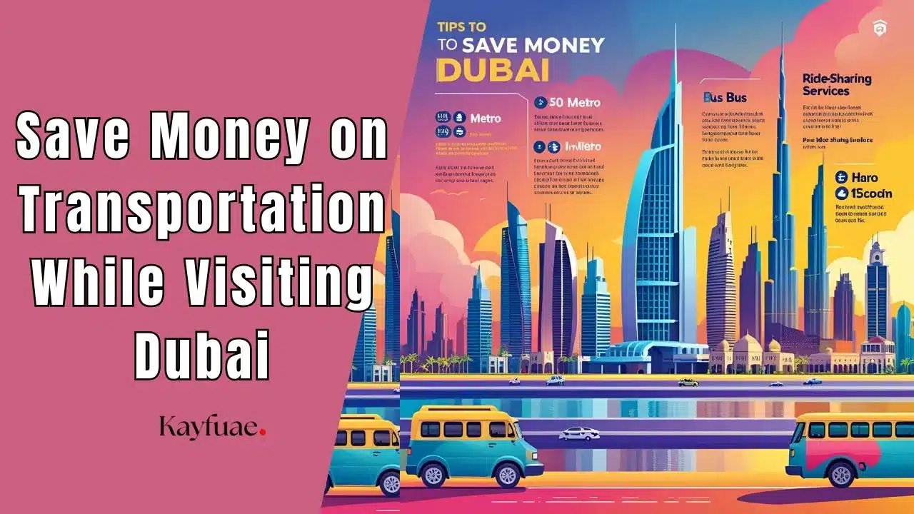 Save money on transportation while visiting Dubai