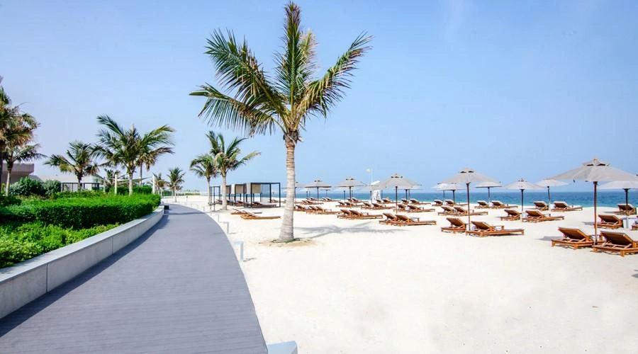 Relax and Sunbathe at Al Zorah Beach