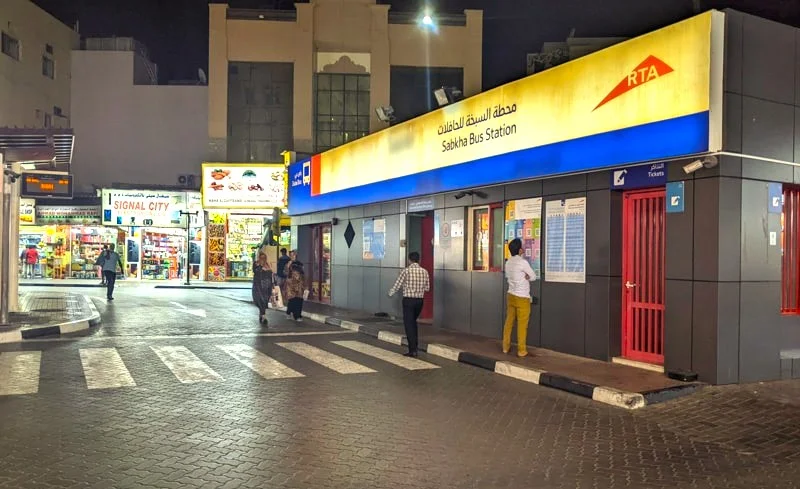 Al Sabkha Bus Station Dubai