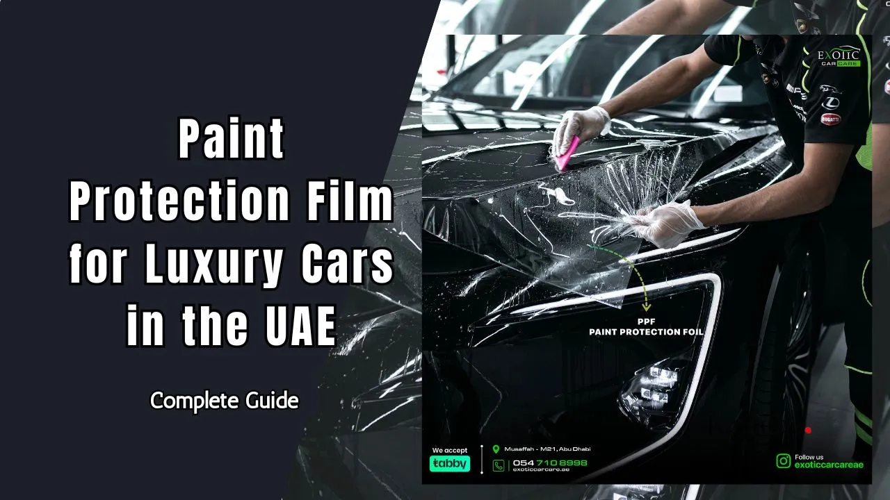 Paint Protection Film in dubai