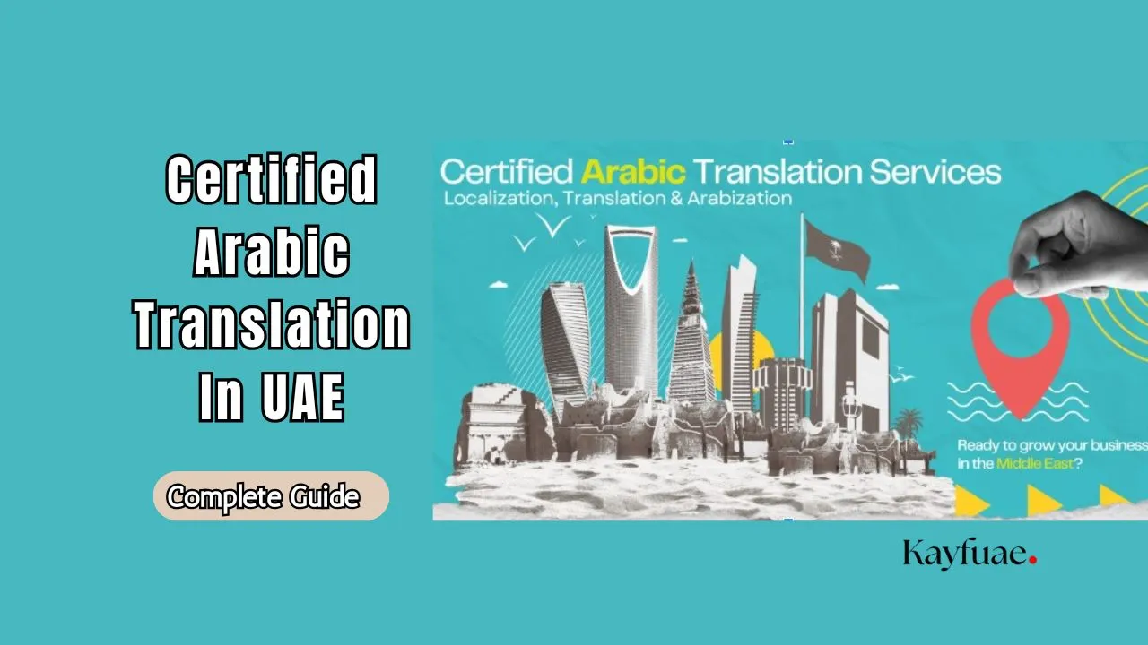 Certified Arabic translation in UAE