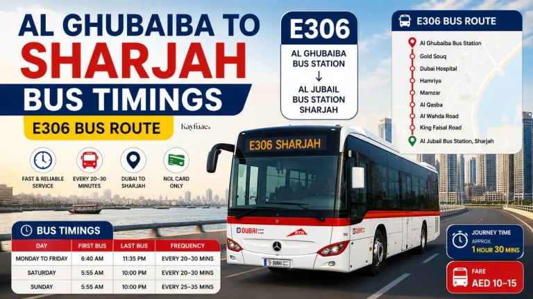 E306 Bus Route