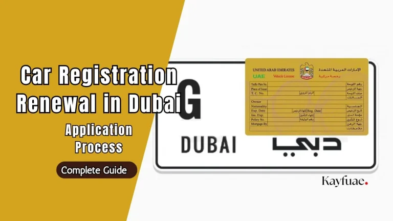 Car Registration Renewal Dubai