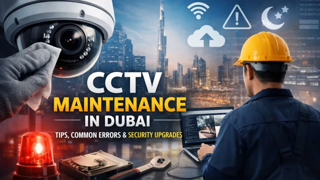CCTV maintenance in Dubai