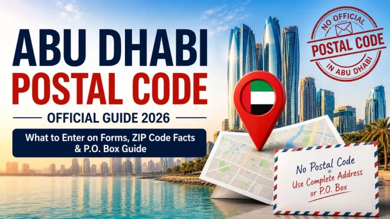 Abu Dhabi Postal Code