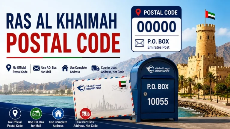 Ras Al Khaimah postal code