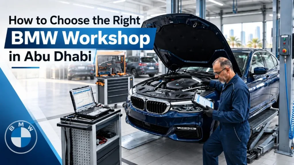 BMW Workshop in Abu Dhabi