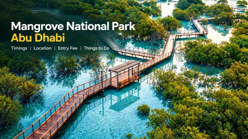Mangrove National Park Abu Dhabi